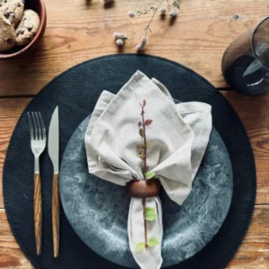 Platzmatte Grau / Schwarz – Wendbar