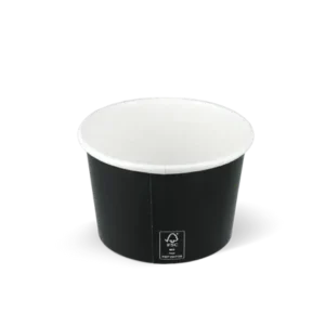 Ice cream cup Carton 240ml Ø9 cm 8oz FSC®Mix Black (1.000 pcs)