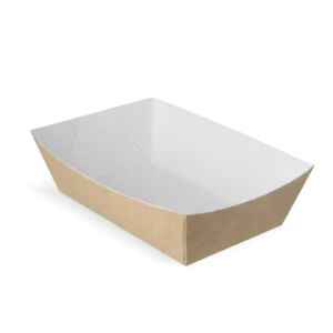 takeaware.nl Friet- en snackbakjes Frietbakjes A9 kraft/wit BIO