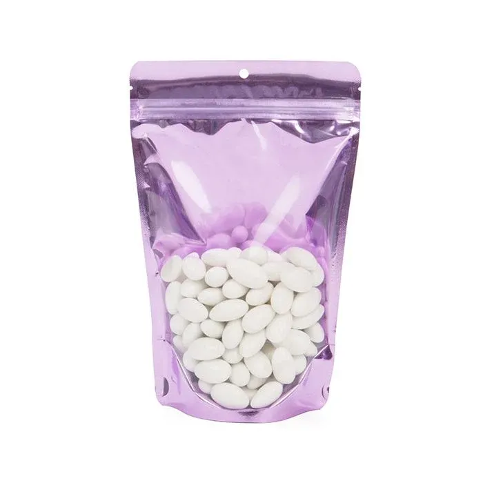 Stand Up Pouches Purple 14,9x8,9x23,2cm With Hanghole