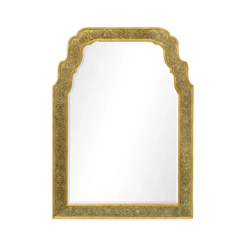 William and Mary Eglomise Mirror